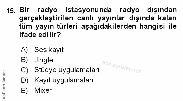 Soru 15
