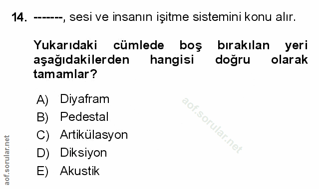 Soru 14