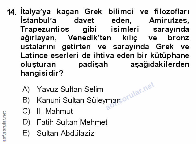 Soru 14