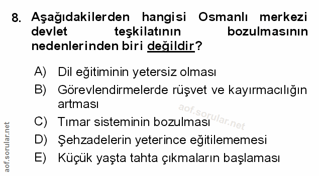 Soru 8