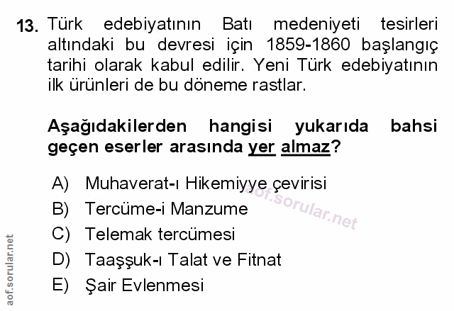 Soru 13