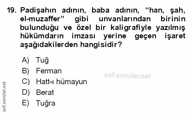 Soru 19