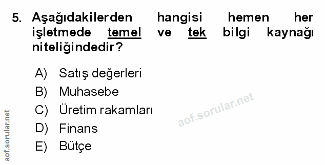 Soru 5