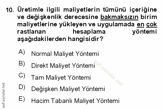 Soru 10