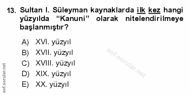 Soru 13
