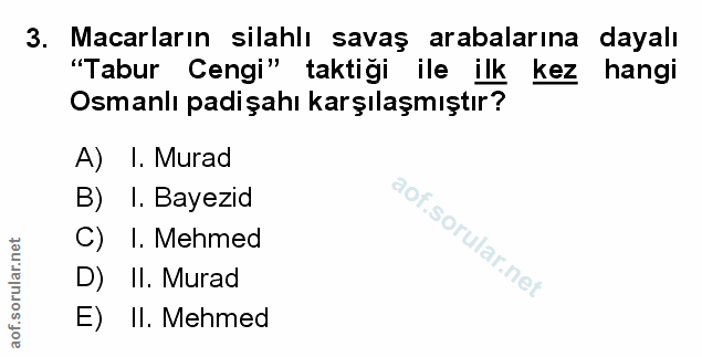 Soru 3