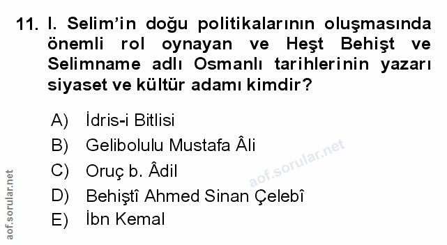 Soru 11