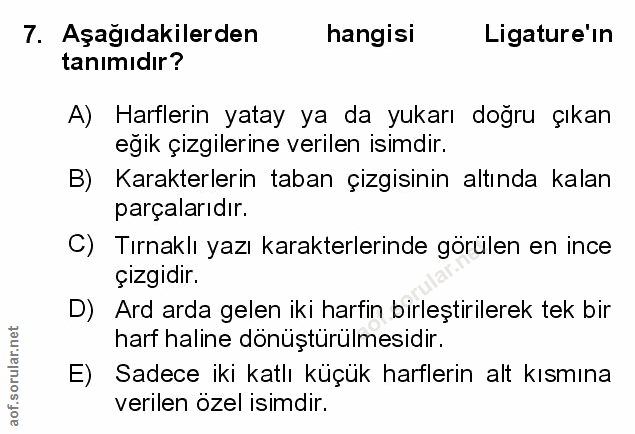 Soru 7