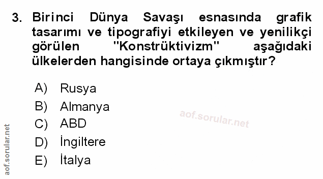 Soru 3