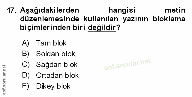 Soru 17