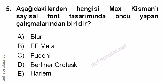 Soru 5
