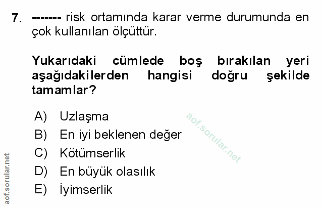 Soru 7