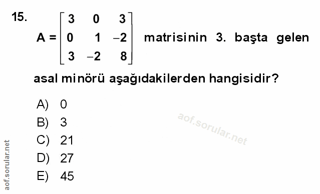 Soru 15
