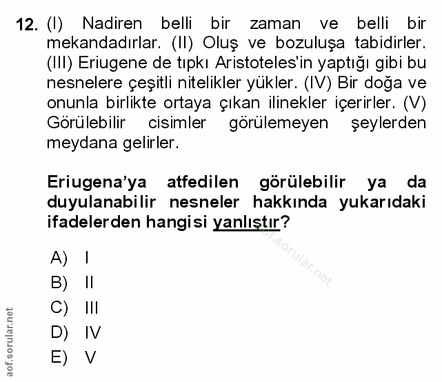 Soru 12