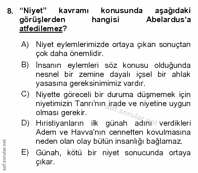 Soru 8