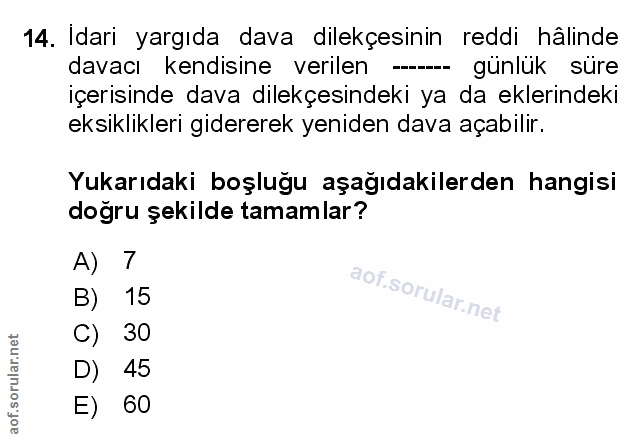 Soru 14