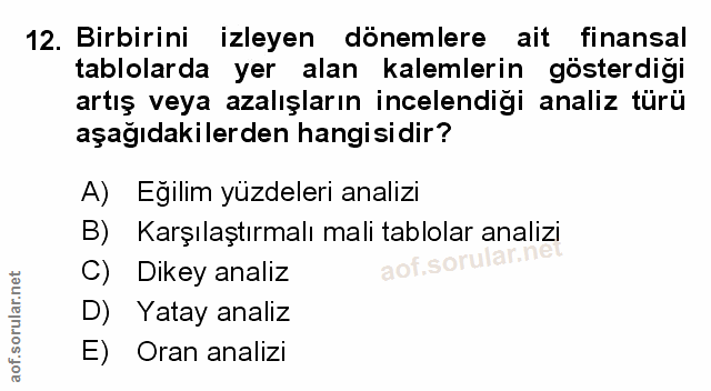 Soru 12