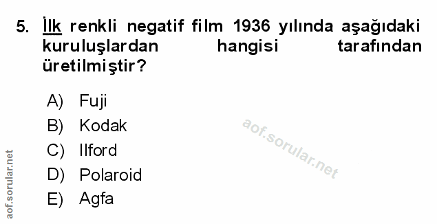Soru 5