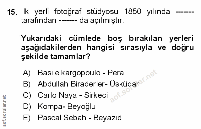 Soru 15