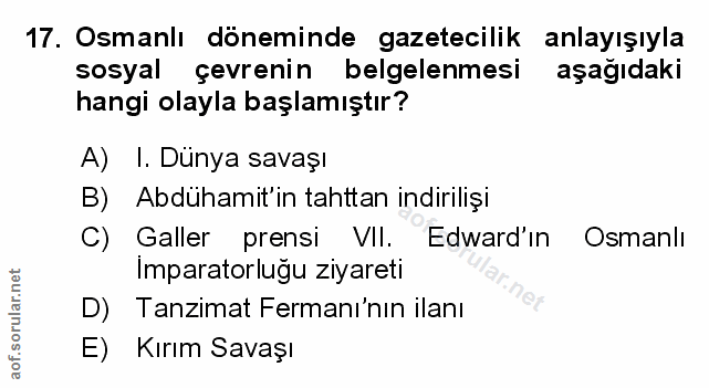 Soru 17