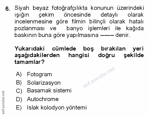 Soru 6