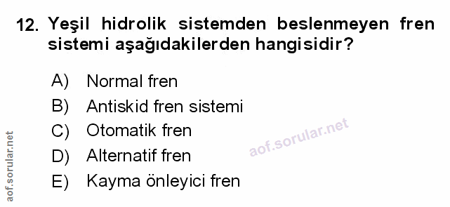Soru 12