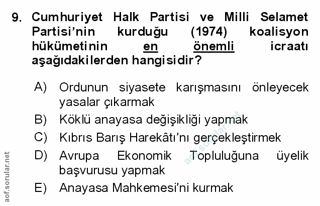 Soru 9