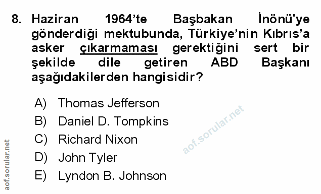 Soru 8