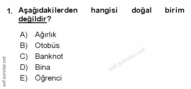Soru 1