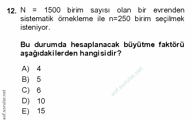 Soru 12