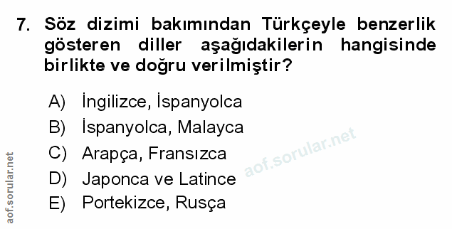 Soru 7