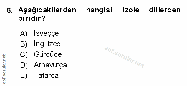 Soru 6