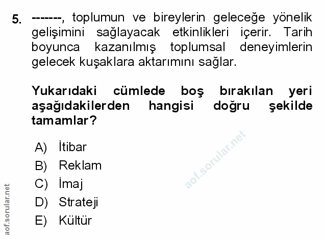 Soru 5