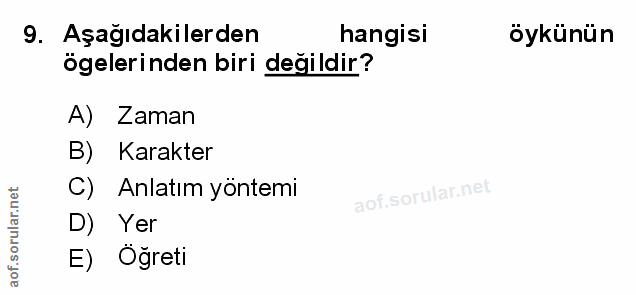 Soru 9