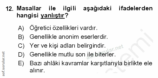 Soru 12