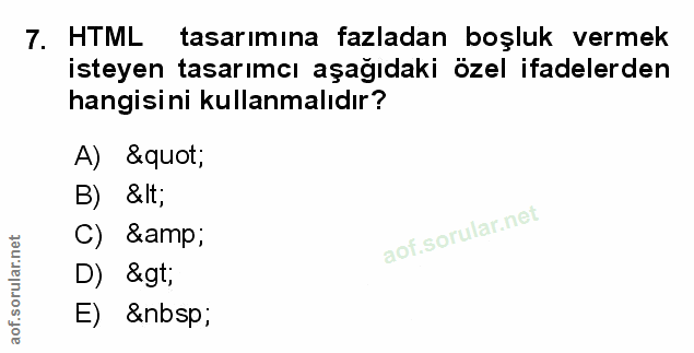 Soru 7