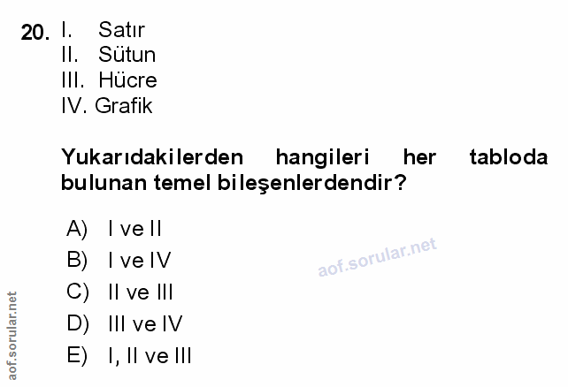 Soru 20