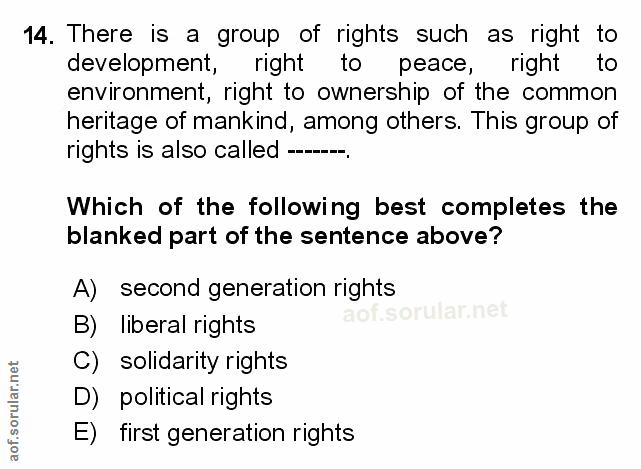 Soru 14