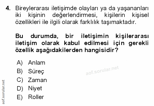 Soru 4