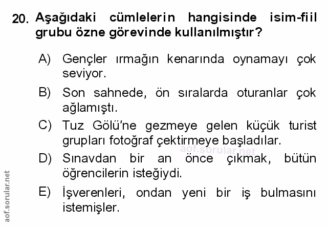 Soru 20