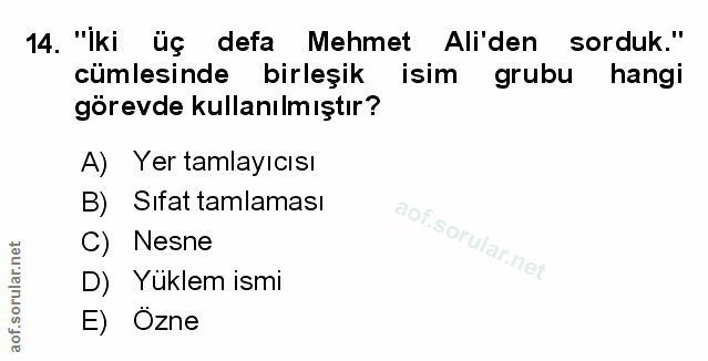 Soru 14