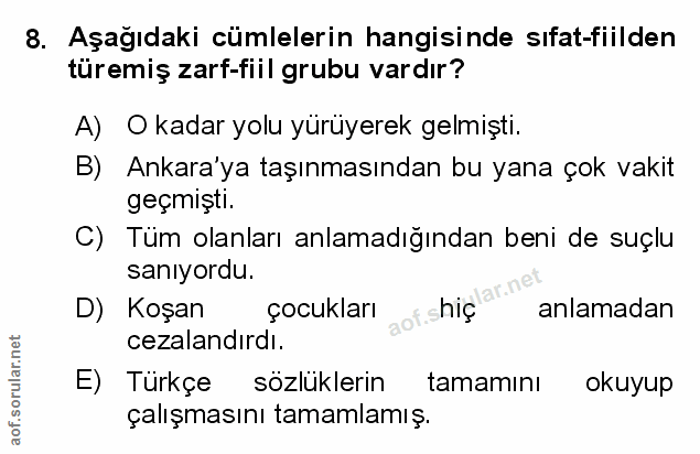 Soru 8