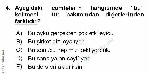 Soru 4