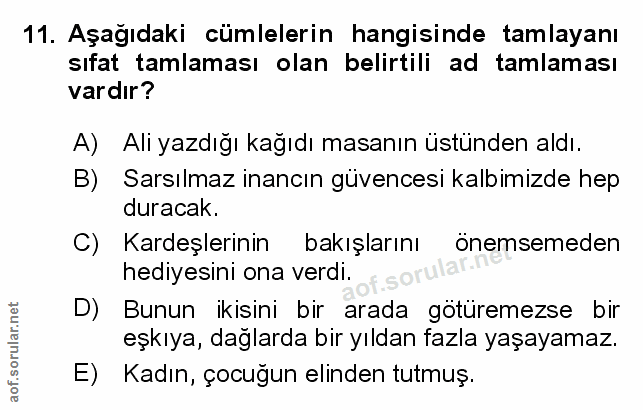 Soru 11