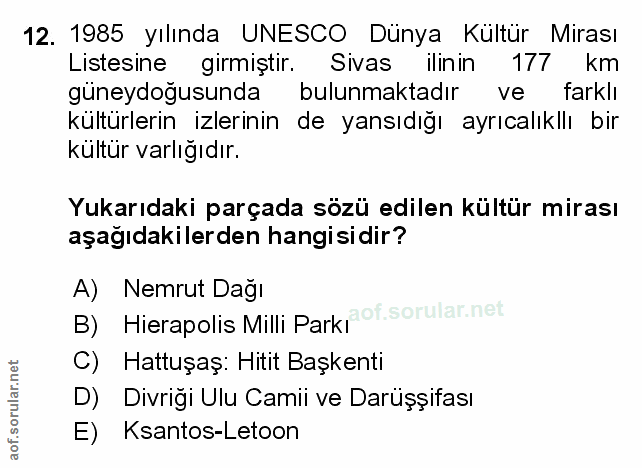 Soru 12