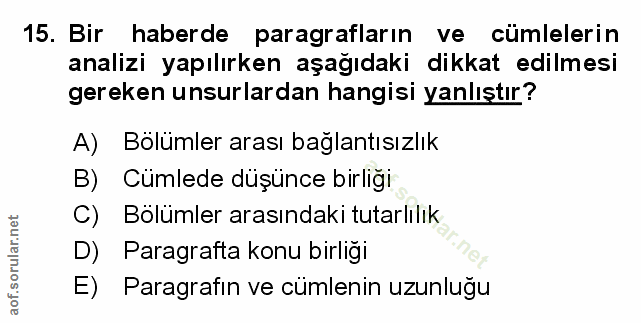 Soru 15
