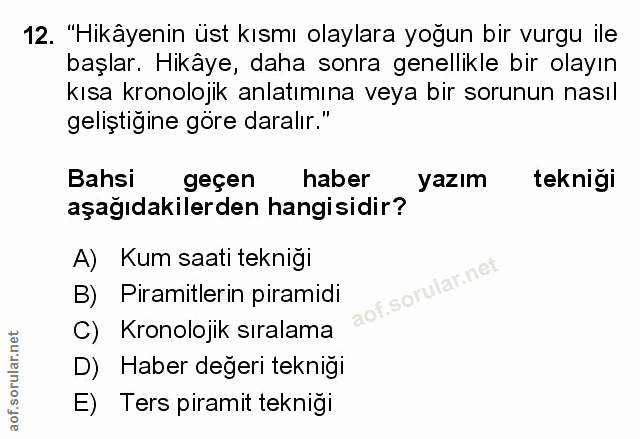 Soru 12
