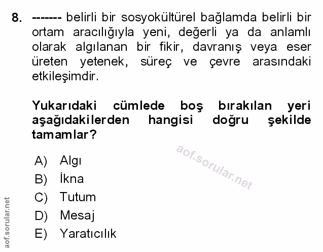 Soru 8