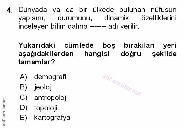 Soru 4