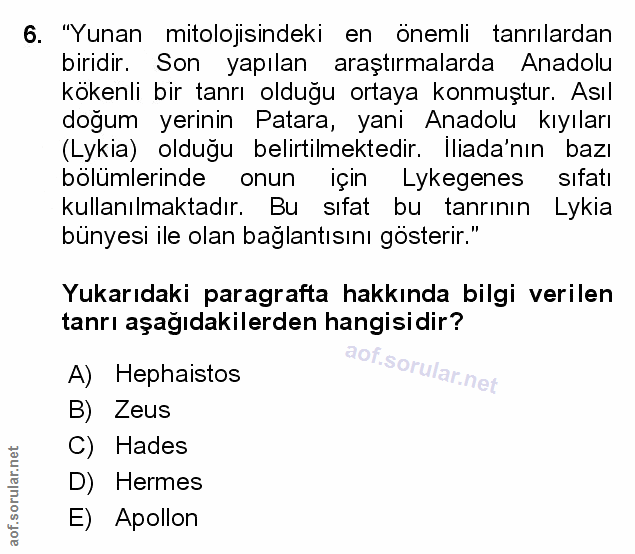 Soru 6